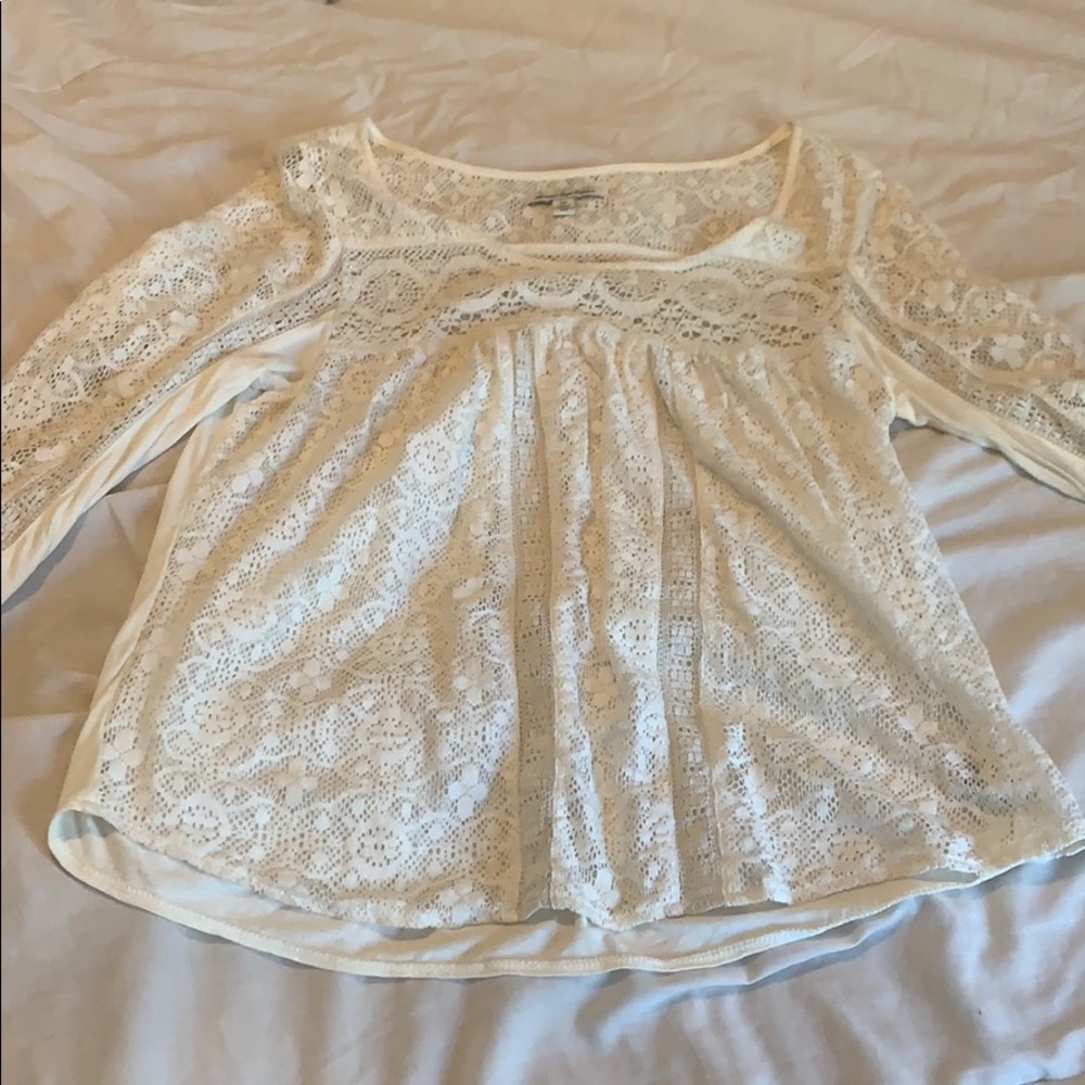 American eagle lace top